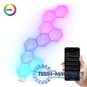 Panele dodatkowe GXT903 VYBZ LED HEXAGON 3 sztuki Panele dodatkowe GXT903 VYBZ LED HEXAGON 3 sztuki