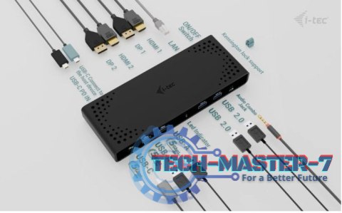 Stacja dokująca Universal Dual 4K Display Power Delivery 85W + i-tec USB-C Charger 100W Stacja dokująca Universal Dual 4K Display Power Delivery 85W + i-tec USB-C Charger 100W