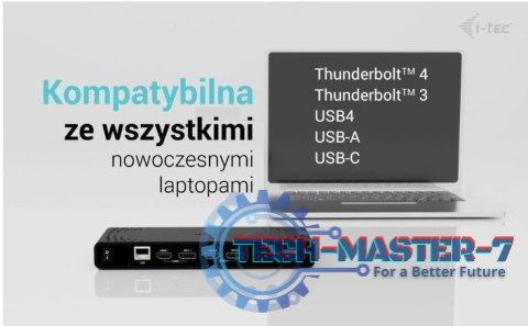 Stacja dokująca Universal Dual 4K Display Power Delivery 85W + i-tec USB-C Charger 100W Stacja dokująca Universal Dual 4K Display Power Delivery 85W + i-tec USB-C Charger 100W
