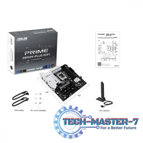 Płyta główna PRIME Z890M-PLUS WIFI S 1851 4DDR5 TB4/DP mATX /90MB1J80-M0EAY0 Płyta główna PRIME Z890M-PLUS WIFI S 1851 4DDR5 TB4/DP mATX /90MB1J80-M0EAY0