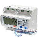 Trójfazowy elektroniczny licznik | miernik zużycia energii na szynę DIN | 400V | LCD | Wi-Fi Trójfazowy elektroniczny licznik | miernik zużycia energii na szynę DIN | 400V | LCD | Wi-Fi