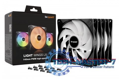 Wentylator Light WingsLX 140mm PWM H-S 3-pak Wentylator Light WingsLX 140mm PWM H-S 3-pak