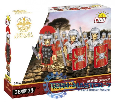 Klocki Imperium Romanum - Rzymianie 3 figurki Klocki Imperium Romanum - Rzymianie 3 figurki