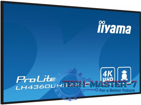 Monitor 43 LH4360UHS-B2A 24/7, 500cd, 4K, VA, Wifi, 6.5ms, 3xHDMI, 2xUSBR, J45, RS-232C Monitor 43 LH4360UHS-B2A 24/7, 500cd, 4K, VA, Wifi, 6.5ms, 3xHDMI, 2xUSBR, J45, RS-232C