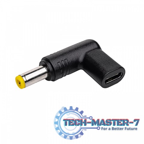 Adapter 5.5 X 2.5 wtyczka do zasilacza uniwersalnego AK-ND-C01 USB-C / 5.5 X 2.5 mm Adapter 5.5 X 2.5 wtyczka do zasilacza uniwersalnego AK-ND-C01 USB-C / 5.5 X 2.5 mm