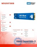 Dysk SSD Blue 2TB SA510 M.2 2280 WDS200T3B0B Dysk SSD Blue 2TB SA510 M.2 2280 WDS200T3B0B