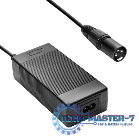 Ładowarka do pojazdów elektrycznych AK-EV-01 29.4V / 2A 60W XLR Cannon Ładowarka do pojazdów elektrycznych AK-EV-01 29.4V / 2A 60W XLR Cannon