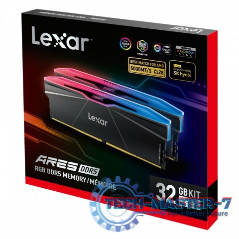 Pamięć DDR5 ARES RGB Black 32GB(2*16GB)/6000 CL28 Pamięć DDR5 ARES RGB Black 32GB(2*16GB)/6000 CL28