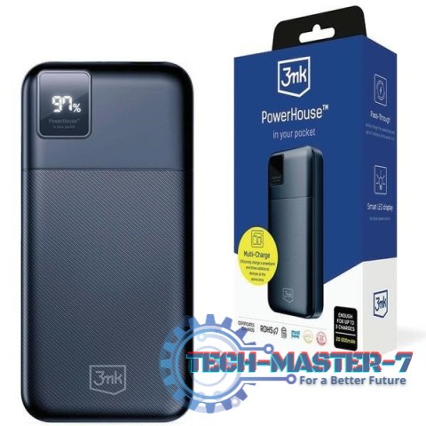 Powerbank 20000mAh Multi Charge QC+PD PowerHouse Powerbank 20000mAh Multi Charge QC+PD PowerHouse