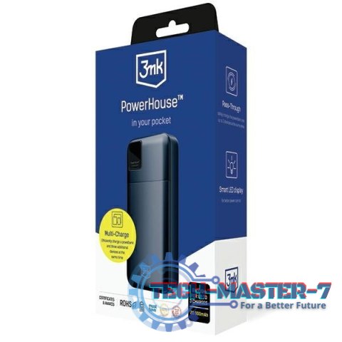 Powerbank 20000mAh Multi Charge QC+PD PowerHouse Powerbank 20000mAh Multi Charge QC+PD PowerHouse