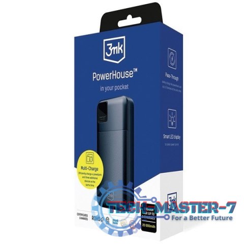 Powerbank 20000mAh Multi Charge QC+PD PowerHouse Powerbank 20000mAh Multi Charge QC+PD PowerHouse