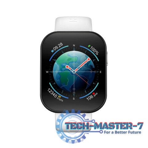 Smartwatch U6 1.96 cala 300 mAh biały Smartwatch U6 1.96 cala 300 mAh biały
