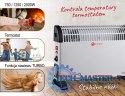 Grzejnik konwektorowy Mesko MS 7741w elektryczny Timer Turbo nawiew termostat 45dB 2000W