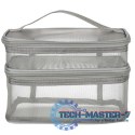 Kosmetyczka damska męska podróżna organizer składany XXL szary Kosmetyczka damska męska podróżna organizer składany XXL szary