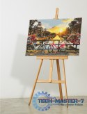 Malowanie po numerach obraz 50x40cm rowery