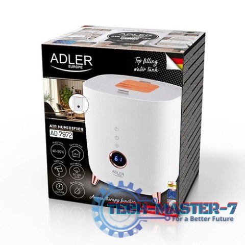 Nawilżacz ultradźwiękowy LED AD 7972 Nawilżacz ultradźwiękowy LED AD 7972