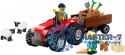 Klocki City 60461 Czerwony traktor z przyczepą i owcą Klocki City 60461 Czerwony traktor z przyczepą i owcą