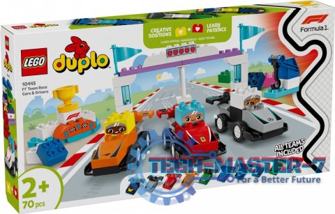 Klocki DUPLO 10445 Bolidy i kierowcy F1 Klocki DUPLO 10445 Bolidy i kierowcy F1