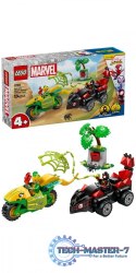 Klocki SPIDEY 11198 Pościg Spina za Electro w dinopojeździe