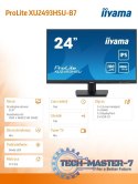 Monitor 24 cale XU2493HSU-B7,IPS.HDMI.DP.2x2W.USBx2,300cd