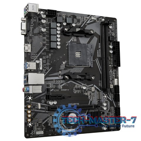 Płyta główna B450M K AM4 2DDR4 HDMI USB 3.2 M.2 uATX Płyta główna B450M K AM4 2DDR4 HDMI USB 3.2 M.2 uATX