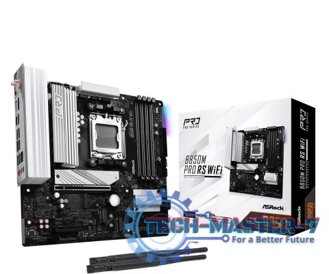 Płyta główna B850M PRO RS WIFI AM5 4DDR5 mATX Płyta główna B850M PRO RS WIFI AM5 4DDR5 mATX