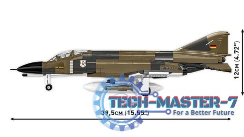 Klocki Armed Forces F-4F Phantom II 676 elementów Klocki Armed Forces F-4F Phantom II 676 elementów