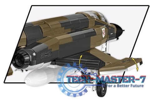 Klocki Armed Forces F-4F Phantom II 676 elementów Klocki Armed Forces F-4F Phantom II 676 elementów