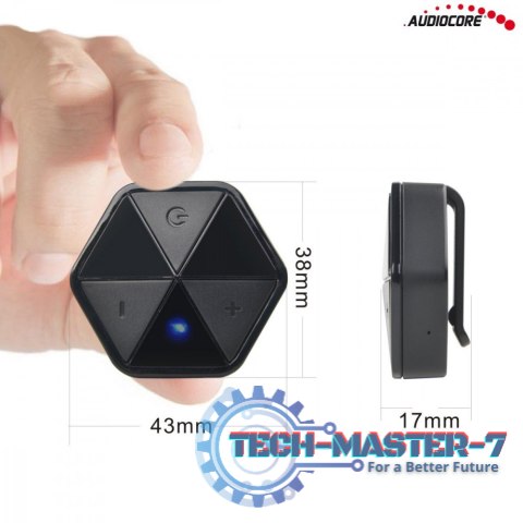 Odbiornik słuchawkowy Bluetooth AC815 Odbiornik słuchawkowy Bluetooth AC815