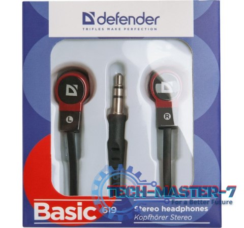 Słuchawki przewodowe douszne BASIC 619 Słuchawki przewodowe douszne BASIC 619