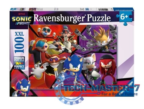 Puzzle 100 elementów Sonic Prime Puzzle 100 elementów Sonic Prime