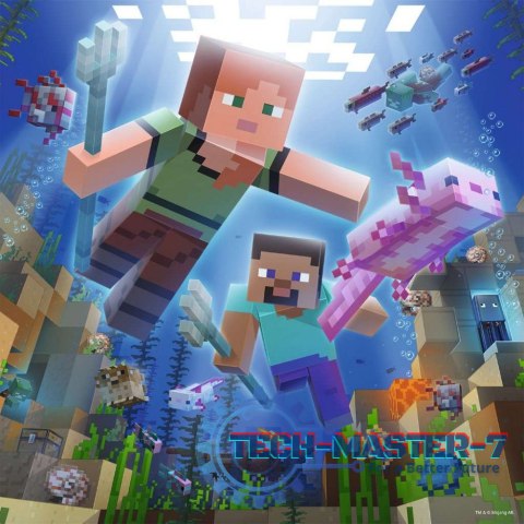 Puzzle 3x49 elementów Minecraft Puzzle 3x49 elementów Minecraft