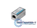 Adapter złączka sieciowa RJ45 x2 kat.6 ekranowany Adapter złączka sieciowa RJ45 x2 kat.6 ekranowany