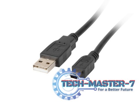 Kabel USB 2.0 mini AM-BM5P 1.8M czarny (CANON) Kabel USB 2.0 mini AM-BM5P 1.8M czarny (CANON)