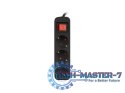 Listwa zasilająca LANBERG PS1-03F-0150-BK