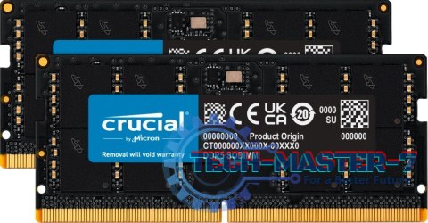 Pamięć notebookowa DDR5 SODIMM 64GB(2*32)/4800 CL46 (16Gbit) Pamięć notebookowa DDR5 SODIMM 64GB(2*32)/4800 CL46 (16Gbit)