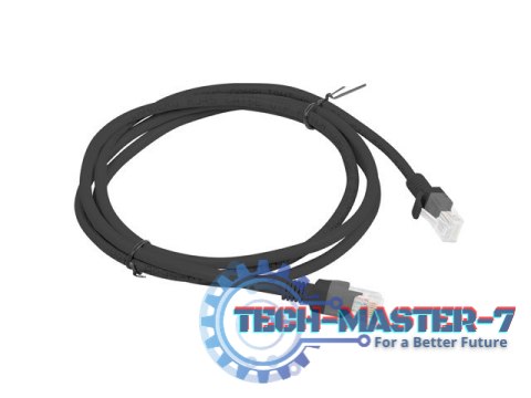 Patchcord kat.5e 1.5M UTP czarny Patchcord kat.5e 1.5M UTP czarny