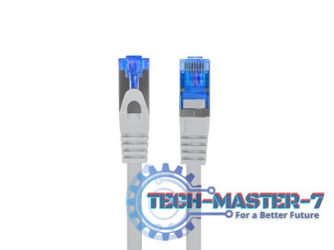 Patchcord kat.6a S/FTP LSZH CCA 0.25m szary fluke Patchcord kat.6a S/FTP LSZH CCA 0.25m szary fluke