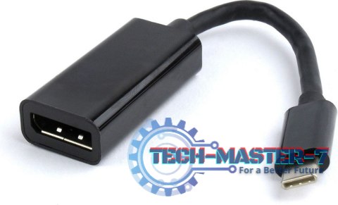 Adapter GEMBIRD A-CM-DPF-01 USB-C - DisplayPort Adapter GEMBIRD A-CM-DPF-01 USB-C - DisplayPort