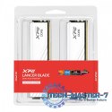 Pamięć XPG Lancer Blade DDR5 6000 32GB 2x16 CL30 RGB biała