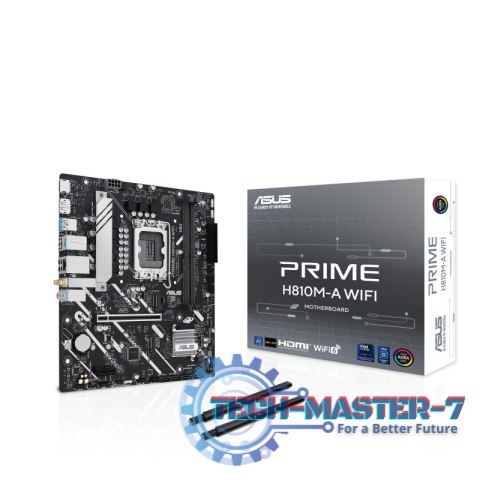 Płyta główna PRIME H810M-A WIFI s1851 XDDR5 USBC mATX Płyta główna PRIME H810M-A WIFI s1851 XDDR5 USBC mATX