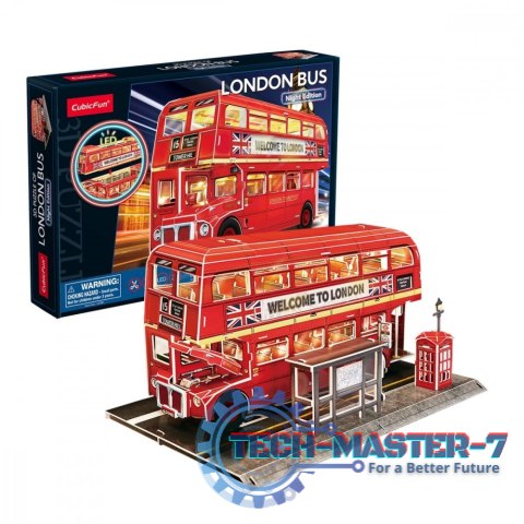 Puzzle 3D - Londyński autobus Puzzle 3D - Londyński autobus