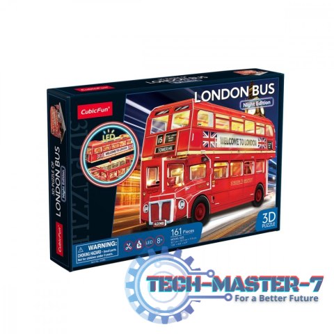 Puzzle 3D - Londyński autobus Puzzle 3D - Londyński autobus