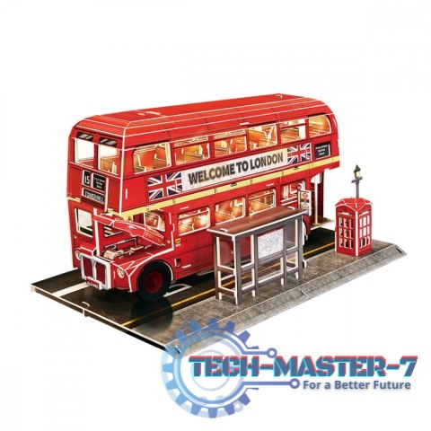 Puzzle 3D - Londyński autobus Puzzle 3D - Londyński autobus