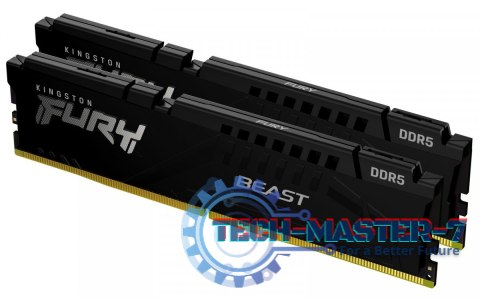 Pamięć DDR5 Fury Beast 32GB(2*16GB)/6000 CL30 EXPO czarna Pamięć DDR5 Fury Beast 32GB(2*16GB)/6000 CL30 EXPO czarna