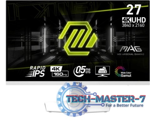 Monitor MSI MAG 274URFW (27" /IPS /160Hz /3840 x 2160 /Czarny) Monitor MSI MAG 274URFW (27" /IPS /160Hz /3840 x 2160 /Czarny)