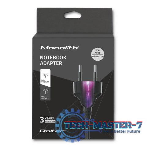 Zasilacz do Asus 33W | 19V | 1.75A | 4.0*1.35 | +kabel zasilający Zasilacz do Asus 33W | 19V | 1.75A | 4.0*1.35 | +kabel zasilający