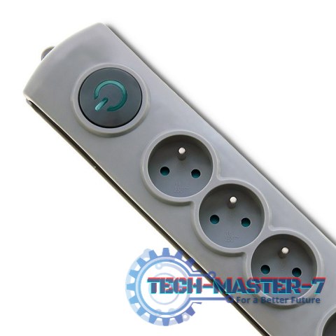 Listwa antyprzepięciowa | Quick Switch | 4 gniazda | 2,5m | szara Listwa antyprzepięciowa | Quick Switch | 4 gniazda | 2,5m | szara