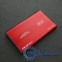 Obudowa na dysk HDD/SSD 2.5 cala SATA3 | USB 3.0 | Czerwona Obudowa na dysk HDD/SSD 2.5 cala SATA3 | USB 3.0 | Czerwona