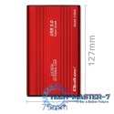 Obudowa na dysk HDD/SSD 2.5 cala SATA3 | USB 3.0 | Czerwona Obudowa na dysk HDD/SSD 2.5 cala SATA3 | USB 3.0 | Czerwona